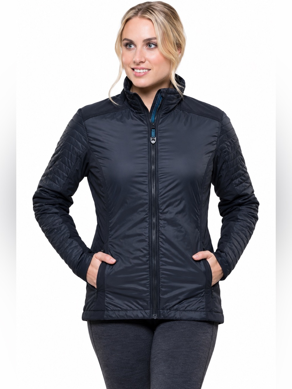 Kuhl Women’s Firefly Jacket Full Zip Lightweight Black Women Size XS